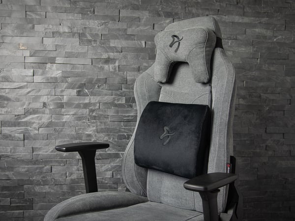 Arozzi Lumbar Support - Black Velour