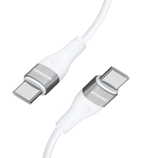 Wozinsky 5907769308802 USB-kabel USB 2.0 2 m USB C 65 W Hvid