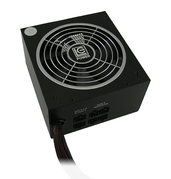 LC-Power LC6460GP4 V2.4 strömförsörjningsenheter 460 W 20+4 pin ATX ATX Svart