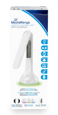 Miniatyrbillede 2 af 4: MediaRange MROS502 bordlampe 0,2 W LED Hvid