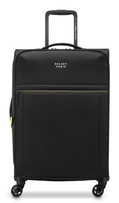 Delsey 00225781050 bagage Trolley Blød skal Sort 60 L Genanvendt polyester