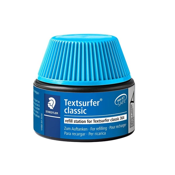 Staedtler 488 64-3 påfyllning till filtpenna Blå 30 ml 1 styck