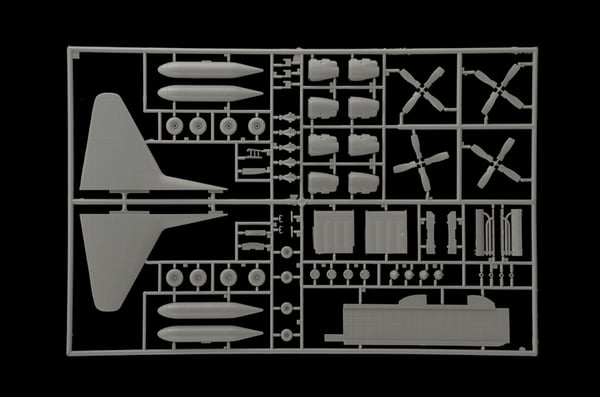Miniatyrbild 8 av 8: Italeri AC - 130H Spectre Monteringssats 1:72