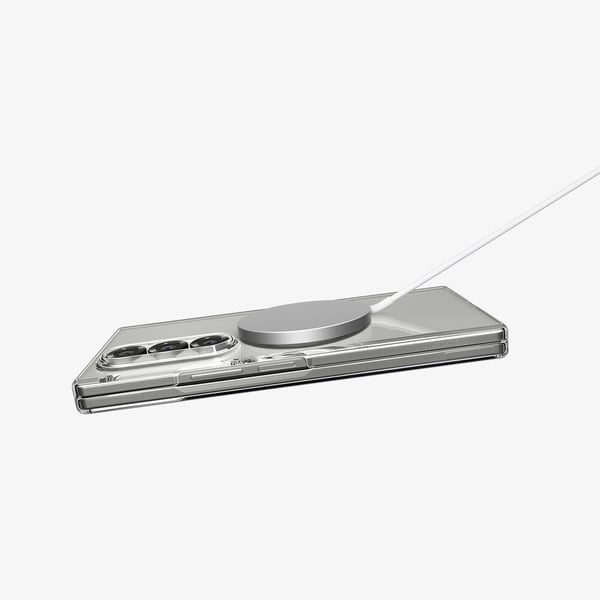 Miniatyrbillede 10 af 12: Spigen Air Skin (MagFit) mobiltelefon etui 20,3 cm (8") Cover Transparent, Hvid