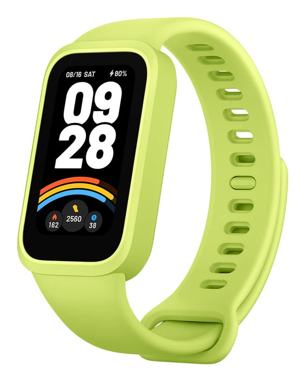 Miniatyrbild 3 av 3: Xiaomi Smart Band 9 Active TFT Armband med aktivitetsspårare 3,73 cm (1.47") Grön