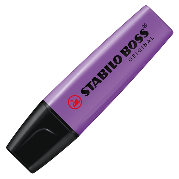 Miniatyrbillede 7 af 7: STABILO BOSS ORIGINAL speedmarker 10 stk Mejselspids Flerfarvet