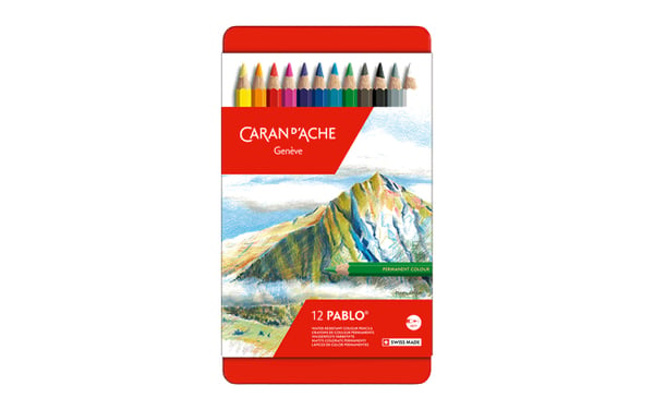 Caran d-Ache PABLO Monivärinen 12 kpl Caran d-Ache PABLO Monivärinen 12 kpl