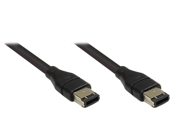 EXSYS EX-K6802 firewire-kablar 3 m 6-p Svart EXSYS EX-K6802 firewire-kablar 3 m 6-p Svart