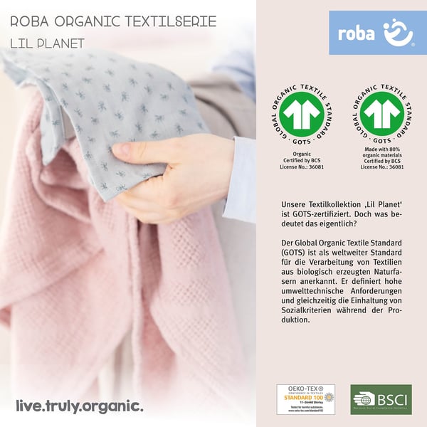 roba Lil Planet babypresentskit Pojke/flicka Blå