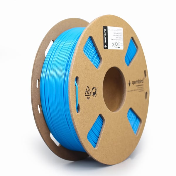 Miniatyrbillede 4 af 4: Gembird 3DP-PETG1.75-01-B 3D print materiale Polyethylenterephthalatglycol (PETG) Blå 1,45 kg