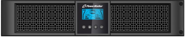 PowerWalker VI 1500RT LCD UPS-enhed 1,5 kVA 1350 W 8 AC stikkontakt(er)