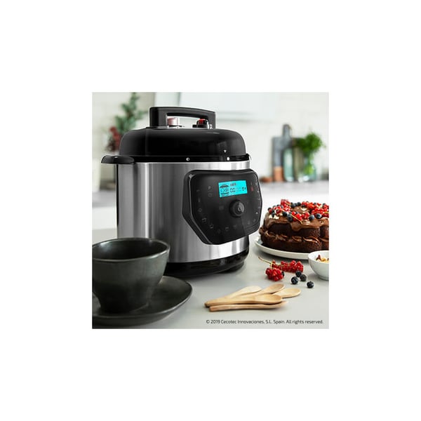Miniatyrbillede 11 af 12: Cecotec Olla GM H Deluxe 6 L Sort, Rustfrit stål