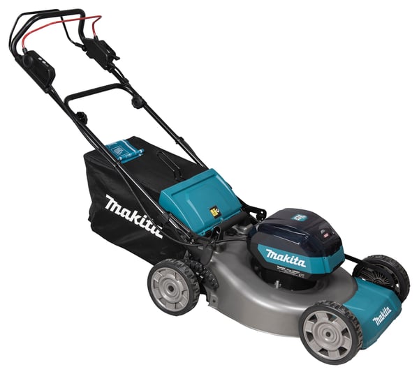 Makita LM002G gräsklippare Handgräsklippare Batteri Svart, Blå