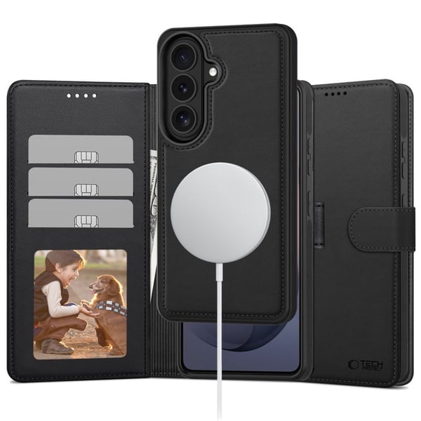 Miniatyrbillede 1 af 12: Tech-Protect 5906302322794 mobiltelefon etui 16 cm (6.3") Tegnebogsetui Sort