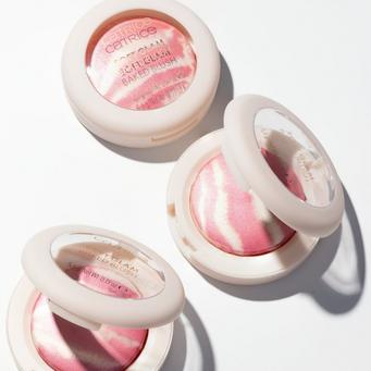 Pikkukuva 5 / 6: CATRICE Soft Glam Baked Blush poskipuna 5,6 g 050 Cheek Lover Jauhe ( aine )
