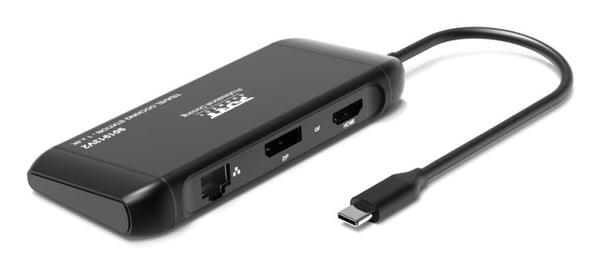 Port Designs PORT Connect 901913V2 keskitin USB Type-C 10000 Mbit/s Musta