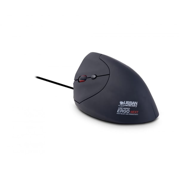 Urban Factory ERGO Next datormöss vänster hand USB Type-A Optisk 3600 DPI