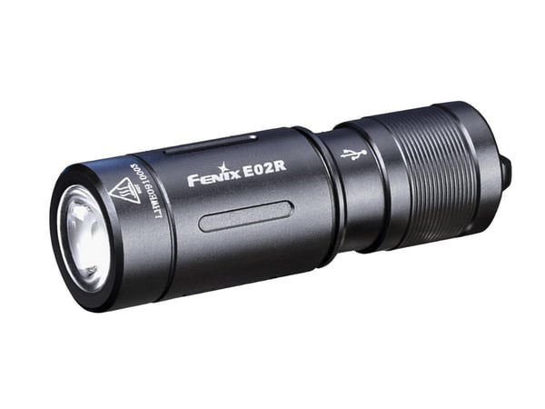 Fenix E02R ficklampor Svart Ficklampa LED