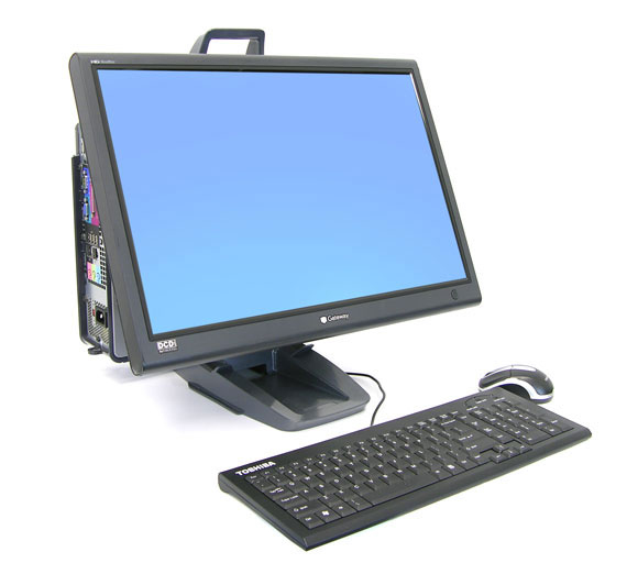 Pikkukuva 2 / 8: Ergotron Neo Flex All-In-One Lift Stand 61 cm (24") Vastaanotto Musta