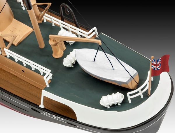 Revell North Sea Trawler Fiskebåtsmodell Monteringssats 1:142