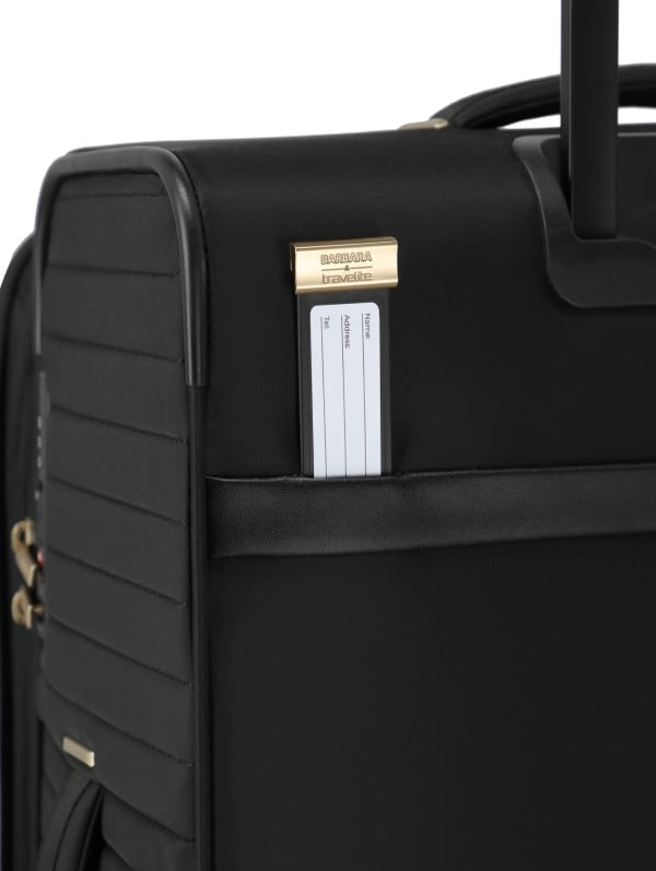 Travelite BARBARA STEPP Trolley Hård skal Sort 88 L Nylon, Genanvendt polyester