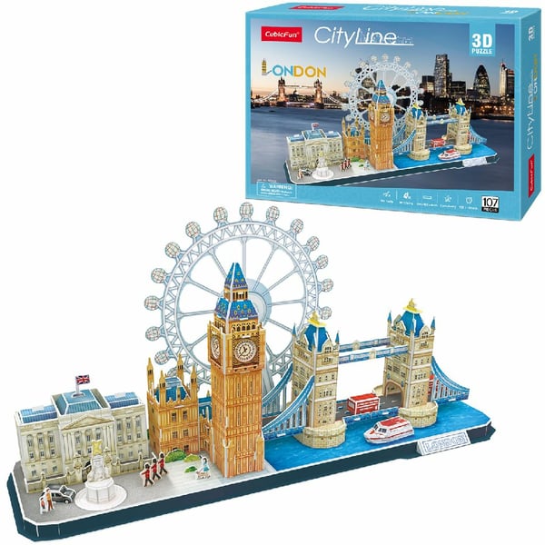 CubicFun MC253h 3D-palapeli 107 kpl Rakennukset