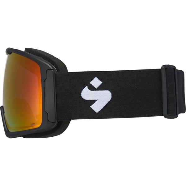 Miniatyrbillede 3 af 3: Sweet Protection Clockwork RIG vinter sportsbrille Sort Unisex Brun, Rød Sfærisk linse
