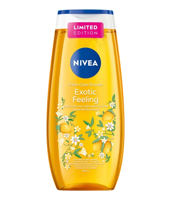 Miniatyrbillede 1 af 4: NIVEA 4006000081083 Brusegel og kropsvask 250 ml Badesæbe Kvinder Krop Frugtagtig