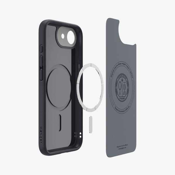 Spigen Nano Pop (MagFit) matkapuhelimen suojakotelo 15,5 cm (6.1") Suojus Musta