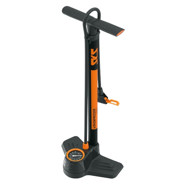Miniatyrbillede 1 af 6: SKS 11660 håndholdt luftpumpe Sort, Orange Gulv luftpumpe