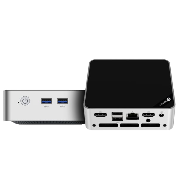 Miniatyrbillede 1 af 7: Leotec LEMPC28 PC barebone 5205U 1,9 GHz