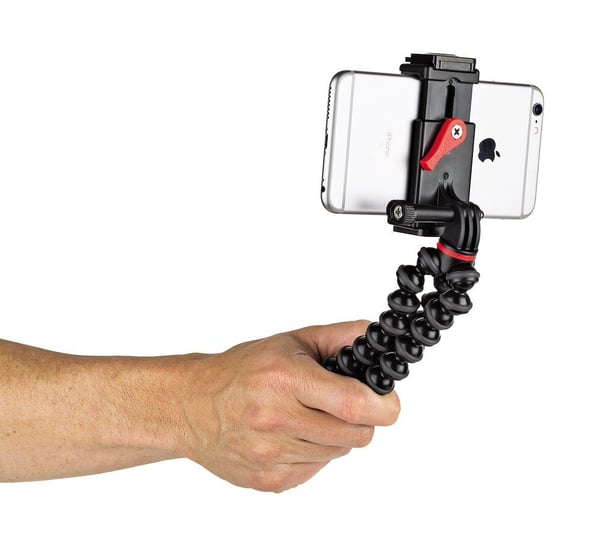 Miniatyrbild 3 av 10: Joby GripTight Action Kit stativ Actionkamera 3 ben Svart, Röd