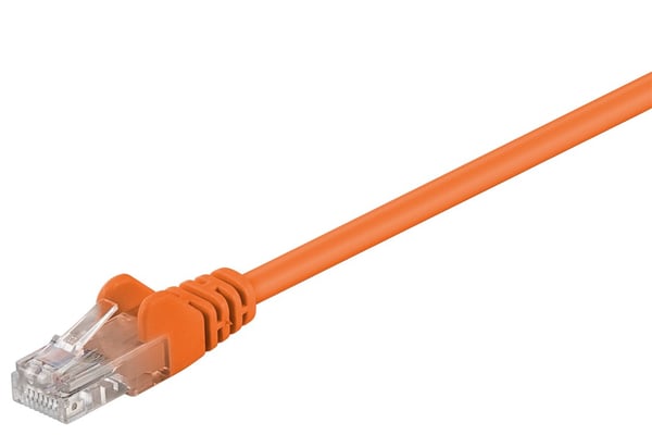 Goobay 95560 netværkskabel Orange 1,5 m Cat5e U/UTP (UTP)
