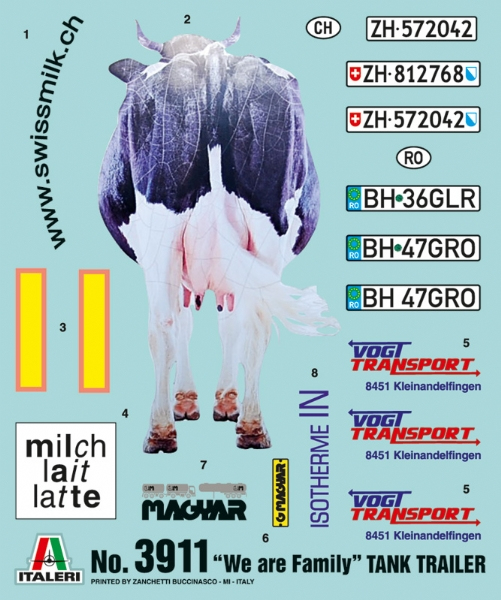 Italeri 3911 Pienoismallin osa ja lisätarvike Trailer