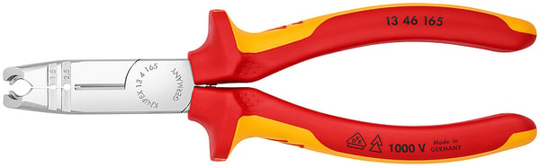 Miniatyrbillede 1 af 7: Knipex 13 46 165 kabelstripper Rød, Gul