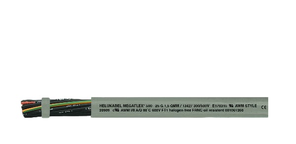 HELUKABEL 13398 lav-, medium- og højspændingskabel Lavspændingskabel