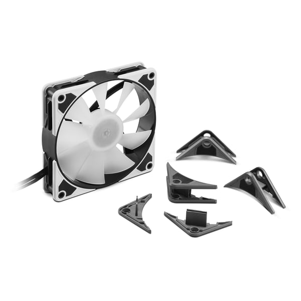 Sharkoon Silent Storm 140 PWM Tietokonekotelo Tuuletin 14 cm Läpinäkyvä 1 kpl