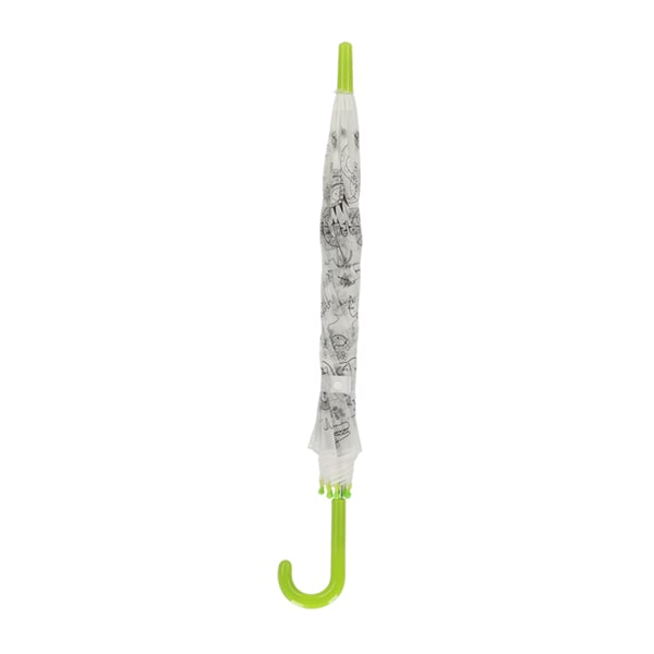Miniatyrbillede 7 af 7: Esschert Design KG281 børne paraply Sort, Grøn, Transparent