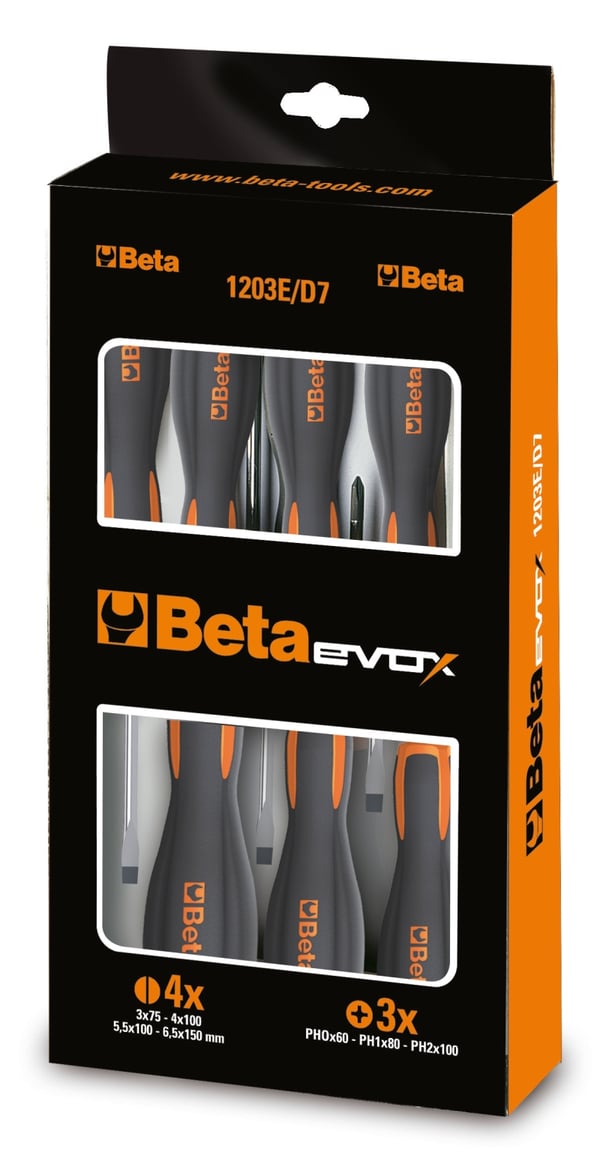Beta Tools 1203E/D5 Uppsättning