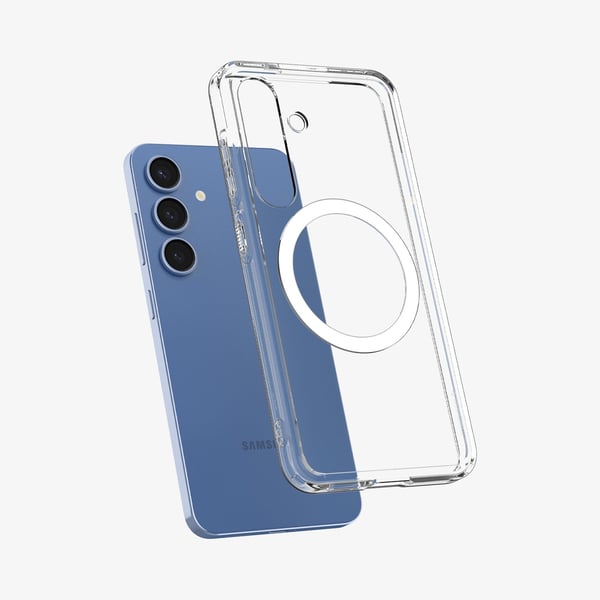Miniatyrbillede 7 af 10: Spigen Ultra Hybrid (MagFit) mobiltelefon etui 15,8 cm (6.2") Cover Transparent, Hvid