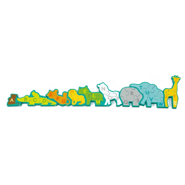 Miniatyrbillede 6 af 6: Hape Alphabet & Animal Parade Form puslespil 26 stk Dyr