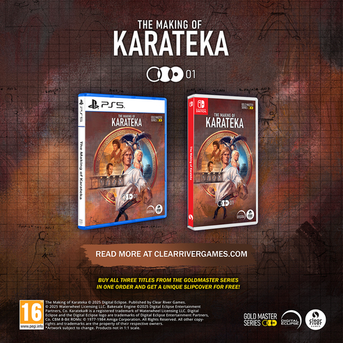 Miniatyrbillede 6 af 6: Clear River Games The Making of Karateka Standard PlayStation 5
