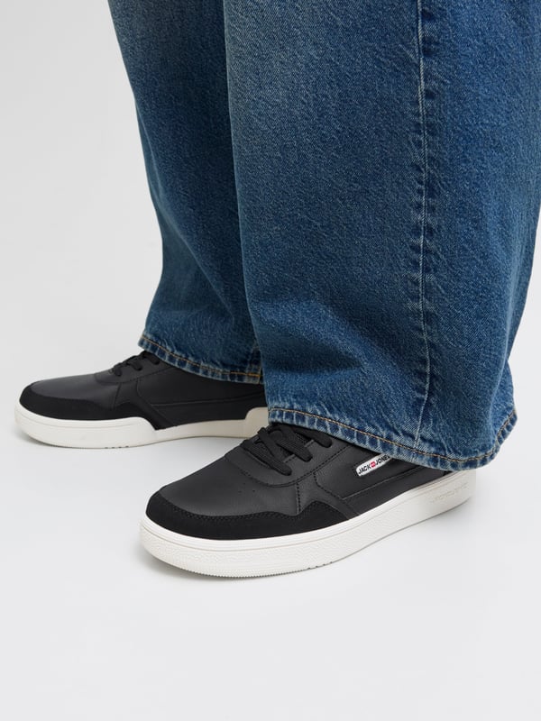 Miniatyrbillede 1 af 8: Jack & Jones 12268368_212_41 mode sneakers Hanstik Sort, Anthracit