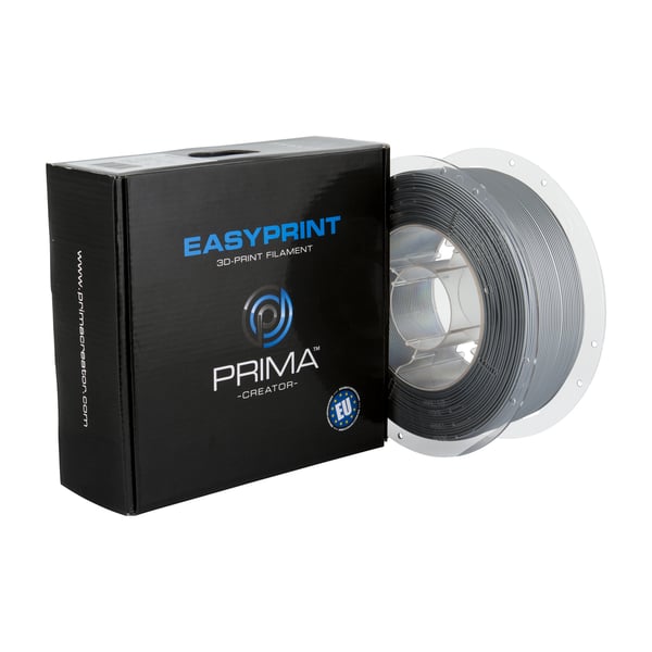 3D Prima PC-EPETG-175-1000-SSI 3D print materiale Polyethylenterephthalatglycol (PETG) Sølv 1 kg