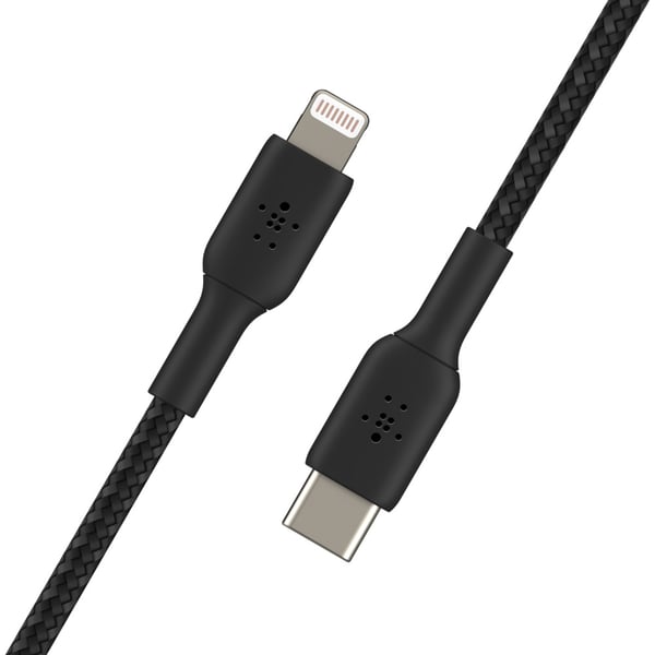Miniatyrbild 1 av 4: Belkin CAA004BT2MBK belysningskabel 2 m Svart