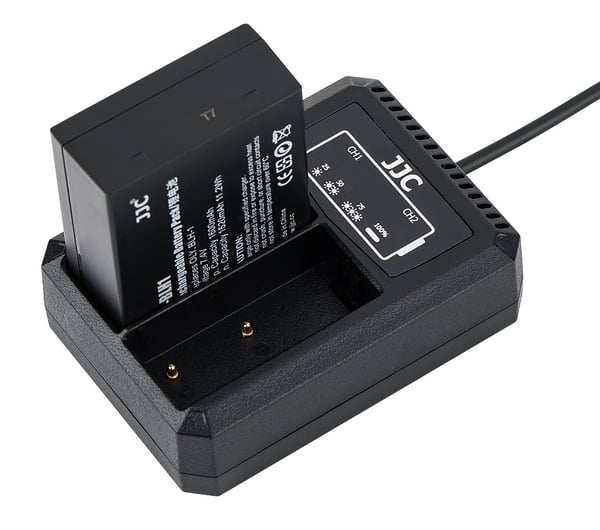 JJC DCH-BLH1 batterioplader Batteri til digitalkamera USB