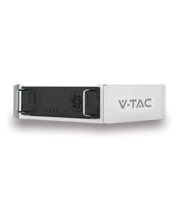 RACK Teline energian varastointiin V-TAC 5.12kWh VT48100E-P2 Max. 5 moduulia 10 vuoden takuu