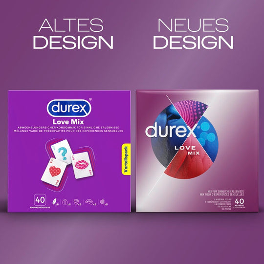 Miniatyrbillede 3 af 16: Durex Love Mix 40 stk Blandet