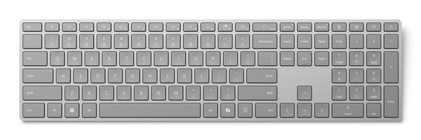 Microsoft Surface Keyboard (2nd Edition) näppäimistö Koti /Toimisto Bluetooth ranska Harmaa