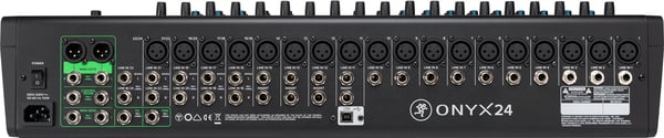 Mackie ONYX 24 18 kanaler 20 - 30000 Hz Sort